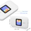Mobile Hotspot | 4G LTE Mobile Hotspot Router | Portable Router with SIM Card Slot | Support B1 B3 B7 B8 B20 B40 Network Band | Hotspot Devices for Travel view 3