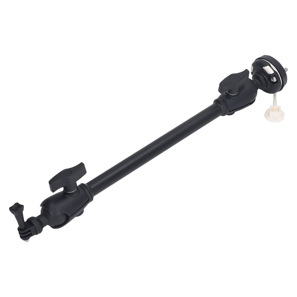 Focket Kayak Camera Boom Arm Mount Pole, Universal Adjustable Angle Boat Camera Mount Kit Portable Kayak Camera Mount Lightweight Camera Stand, for Canoes Inflatable Boat Small Boats