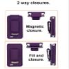 Premium Holster (with Belt Clip/Lanyard) for Dexcom G7 (Purple) view 2