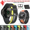 EKSIL 22 26mm Quickfit Watch Strap For Garmin Fenix 6 6X Pro 5X 5 Plus 3HR 935 945 S60 D2 Bravo Enduro Band Silicone Wristband P (Color : H, Size : 22mm Fenix 5 5Plus) view 2