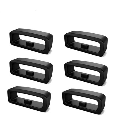 DAVNO Watch band keeper for Garmin Fenix 3 HR 5X 6X silicone Rubber ring replacement wristbands buckle holder 26 22 20mm Clasp Keeper (Color : 10 pcs, Size : 26mm)
