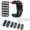 DAVNO Watch band keeper for Garmin Fenix 3 HR 5X 6X silicone Rubber ring replacement wristbands buckle holder 26 22 20mm Clasp Keeper (Color : 10 pcs, Size : 26mm) view 2