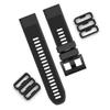 DAVNO Watch band keeper for Garmin Fenix 3 HR 5X 6X silicone Rubber ring replacement wristbands buckle holder 26 22 20mm Clasp Keeper (Color : 10 pcs, Size : 26mm) view 4