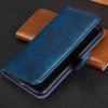 TPUOTI Magnetic Flip Case for Apple iPhone 12 Pro (2020) 6.1 Inch, Genuine Leather Clamshell Phone Cover Wallet with 2 Card Slots (Color : Blue) view 4