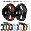 HKTS Silicone Watch band For Garmin Forerunner 220 230 235 630 620 735 Approach S20 S6 S5 GPS SamrtWatch Wrist bands Sport (Color : Pink-waterduck) view 2