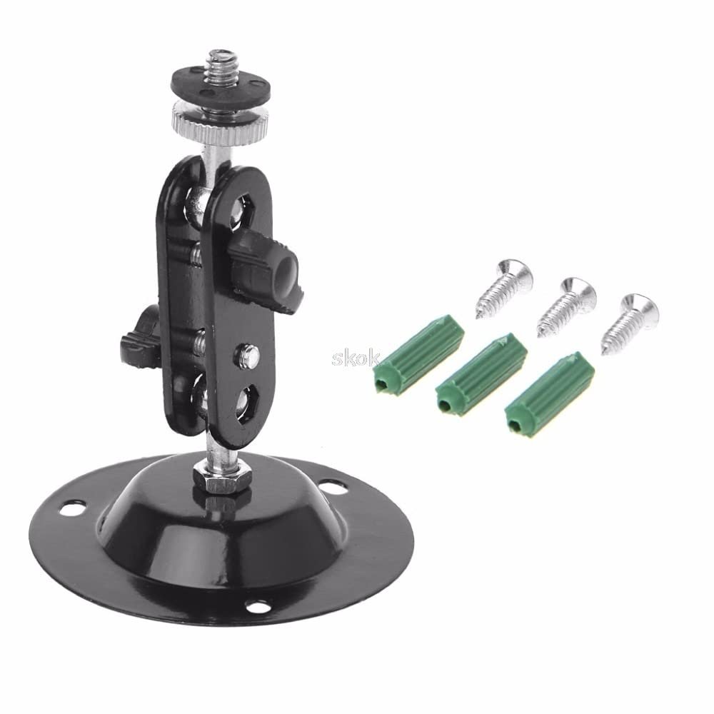 FIONEL Projector Bracket Wall Mount Bracket Monitor Holder Security Rotary Surveillance Camera Stand Projector Brackets Projector Stand