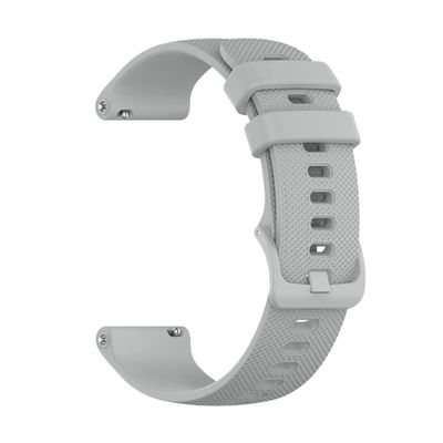 BCMCBV 18/20mm strap for Garmin Vivomove 3S/4S/HR/Forerunner 245 smart watch Sport silicone Quick release bracelet Wristband Accessory (Color : K, Size : For Forerunner 158)