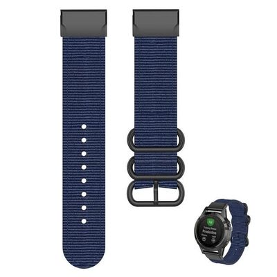 Wtukmo Nylon Braided Smart Watch Strap For Garmin Fenix 6X 6 Pro 5X 5 Plus 3HR Fenix 7 7X Bracelet Quick Release Wristband Accessory (Color : D, Size : For Descent G1 Solar)