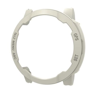 SKM Smart Watch Protective Shell Cases For Garmin Instinct 2 TPU Protector Case Replacement Watch Accessories For Garmin Instinct 2S (Color : White, Size : For instinct 2s)