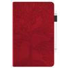 SGTD Case Cover Compatible with iPad mini 1/2/3/4/5 PU Leather Case Flip Wallet Protective Cover Tree of Life Tablet Case Card Slot Tablet PC Cover Tablet Cover (Color : Vermelho) view 2