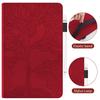 SGTD Case Cover Compatible with iPad mini 1/2/3/4/5 PU Leather Case Flip Wallet Protective Cover Tree of Life Tablet Case Card Slot Tablet PC Cover Tablet Cover (Color : Vermelho) view 3