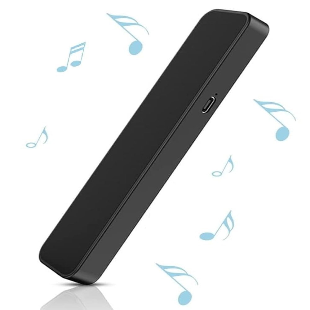 Bluetooth Pillow Speaker for Sleeping, Bone Conduction Stereo Wireless Music Sleep Headphones, Under Pillow Speaker Insomnia Mini White Noise Machine for Side Sleepers (Black5)