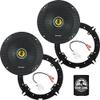 KICKER Speakers 6.5 inch for Hyundai Elantra 2011-2016 Upgrade Kit - Pair of CS Series with Adapters and Harness, Coaxial 6 1/2 Car Audio Front or Rear Door Speaker CSC65, 46CSC654 view 1