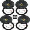 KICKER Speakers 6.5 inch for Hyundai Santa Cruz 2022 Upgrade Kit - 4 Pack of CS Series with Adapters and Harness, Coaxial 6 1/2 Car Audio Front and Rear Door Speaker CSC65, 46CSC654 view 1