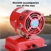Jauarta Car Heater, Vehicle Mounted Air Heater 1000W1200W Portable Windshield Defogger Defroster, Heating and Cooling (12V) view 4