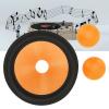 Paper Speaker Cone Drum Paper Subwoofer Cones, 1.4 inches Inner Diameter 7.7 Inches Outside Diameter with Rubber Surround, Paper Cone Foam Surround Woofer for 8in Speaker view 4