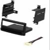 Single DIN Car Stereo Radio Install Dash Kit and Wire Harness Combo Made for 2007 2008 Hyundai Elantra (No Radio Delete Models) view 1