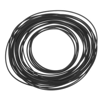 VICASKY 20pcs Cassette Belts for Recorder Maintenance Rubber Drive Belts for Cassette Tape Machines for Video Players DVD Drives and Recorders