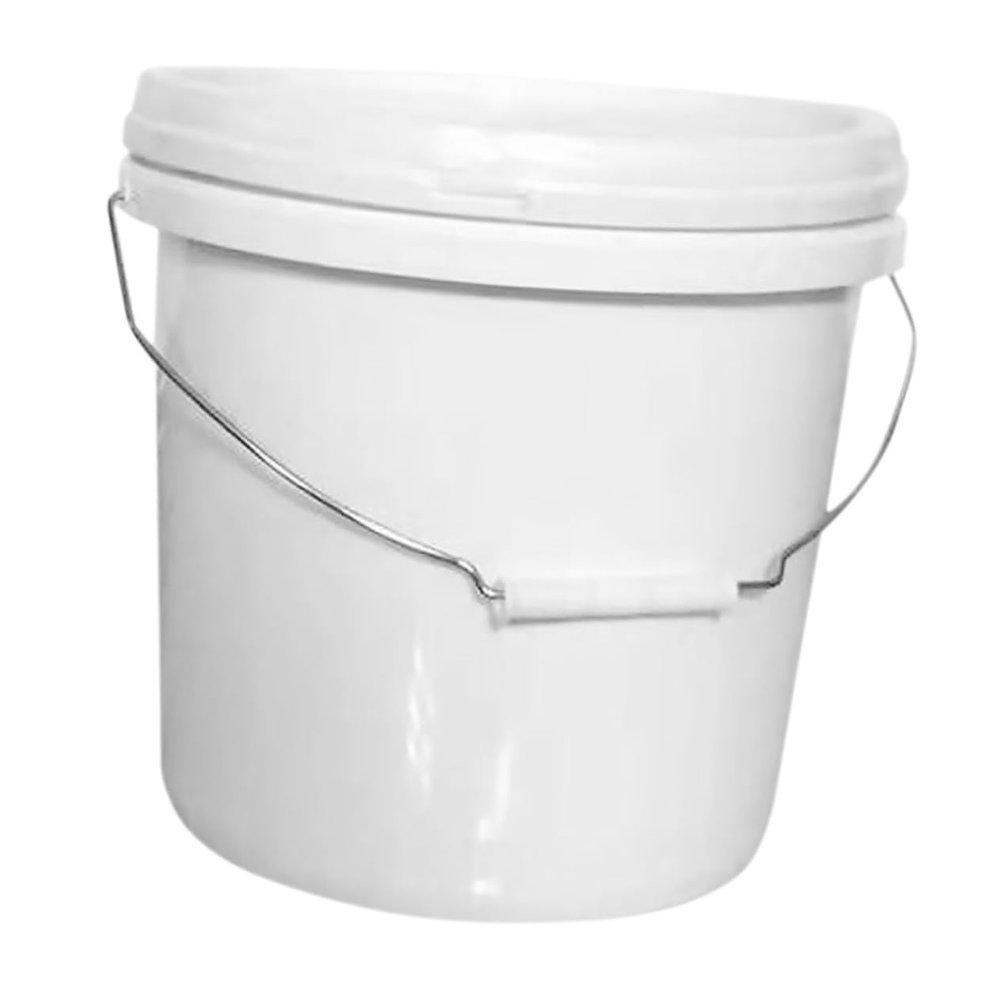 Portable Plastic Bucket with Lid Multipurpose Water Bucket for Farm Beach and Cleaning with Handle for Water Storage and Transport