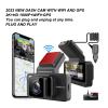 Camera for Cars,Starlight Night Cam Front and Rear,1080P DVR Car Dashboard Camera with G Sensor, 170 Wide Angle, Recording,Motion Detection view 2