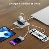 MOMAX Universal Travel Adapter, 20W+18W International Plug Adapter with 2 USB-A Quick Charging & 1 USB C PD Fast Charging,1 AC, All-in-one Wall Charger for USA EU UK AUS JP (Type C/A/G/I) view 4