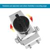 Mobile Antenna Mount Bracket, - 20 Adjustable Car Radio Antenna Bracket with Installation Kit for Car Bumper, Luggage Rack, Etc Stainless Steel Mount view 2