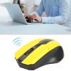 Computer Mouse, USB 2.4G Portable Slim Cordless Mouse Less Noise for Laptop Optical Mouse for Notebook Tablet PC, 800 1200 1600DPI (Yellow) view 2