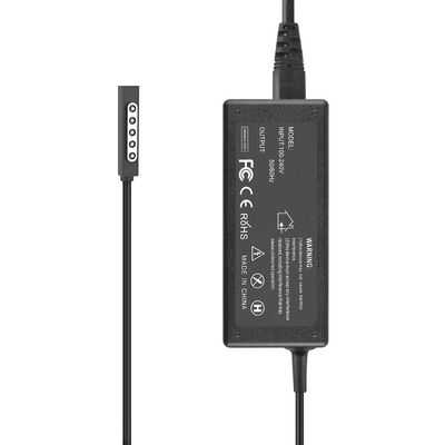 J-ZMQER AC/DC Adapter Compatible with Surface Pro P/N W9S-00001 Power Supply Cord Cable PS Wall Home Charger Input: 100-240 VAC Worldwide Use Mains PSU (Without USB Charging Port)
