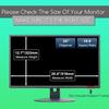2 PCS 24" Anti Blue Light Screen Protector for Sceptre/LG/Dell/HP/Acer/ViewSonic/ASUS/Aoc/Samsung 24 Inch 16:9 Widescreen Desktop Monitor,Eye Protection & Anti Glare film view 2