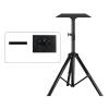 FIONEL Projector Bracket Projector Mount Tripod Adjustable Tripod Floor Stand with Tray Projector Mount Bracket with Adjustable Extension Pole Projector Stand view 4