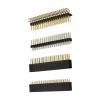 TECKEEN Break-Away 2x20 Pin 40Pin Strip Straight Connector Pin Header for Raspberry Pi Zero/Zero W(Pack of 4) view 1