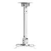 FIONEL Projector Bracket Projector Mounts from Ceiling Projector Ceiling Mount Extendable Video Projector Wall Mount Bracket with Adjustable Height White Projector Stand view 1
