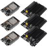 3 Set ESP32 ESP-32S WiFi Development Board NodeMCU ESP-WROOM-32 Microcontroller with ESP32 GPIO Breakout Board 30Pin Type-C Micro USB Dual Interface ESP32 Shield 30P Expansion Board view 1