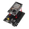 3 Set ESP32 ESP-32S WiFi Development Board NodeMCU ESP-WROOM-32 Microcontroller with ESP32 GPIO Breakout Board 30Pin Type-C Micro USB Dual Interface ESP32 Shield 30P Expansion Board view 2