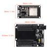 3 Set ESP32 ESP-32S WiFi Development Board NodeMCU ESP-WROOM-32 Microcontroller with ESP32 GPIO Breakout Board 30Pin Type-C Micro USB Dual Interface ESP32 Shield 30P Expansion Board view 4