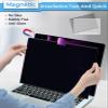 PYS Magnetic Privacy Screen for MacBook Air 15.3 Inch (2025/2024/2023, M4, M3, M2 Chip) - Removable Anti-Glare Protector with Camera Cover Slide, Anti-Blue Light Filter for Mac Air 15.3" Laptop view 2