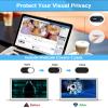 PYS Magnetic Privacy Screen for MacBook Air 15.3 Inch (2025/2024/2023, M4, M3, M2 Chip) - Removable Anti-Glare Protector with Camera Cover Slide, Anti-Blue Light Filter for Mac Air 15.3" Laptop view 3