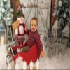 Christmas Backdrop Photography Kate Santa Barn Door Xmas Tree Background Bohemia Studio Props Photo Video, 8x8ft view 3