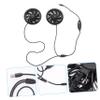 CHILDWEET 1set Usb Powered Cool Vest Cooling Fan Adjustable Air Conditioner Fan for Work Clothes Lightweight Portable Design for Comfort Easy to Install Low Noise Compatible Power Banks Wall view 4