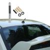 Middrivr Carbon Fiber Antenna, 4.7 Inch Short Carbon Fiber Radio Antenna, Short Automotive Antenna, Mini Car Antenna, Universal Car Accessories Replacement for Ford Focus view 1