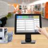 15/17" Touch Screen LED Display Monitor, Pos Touch Screen Monitor, Adjustable up and down Touch Screen Cash Register, Multi-functional Cash Register Can Cashier, Mobile Ordering, Remote Operation,Etc view 3