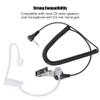 DOACT Walkie Talkie Earphone, 3.5mm Curved Design Single Ear Headset for Car Electronics Air Duct Compatible with Speaker Microphone view 3