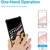 Aroepurt Koobee K100 Case Compatible with Ans Koobee K100 Phone Case SL004T Case Cover [with Tempered Glass Screen Protector][Hard PC + Soft Silicone][Ring Support] [Colorful Reflect Light] IMDH-ZBW view 4
