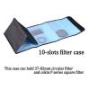 Gugxiom 10 Nylon Folding Camera Lens Filter Pouch Wallet Case for 37 to 82mm Filters view 2