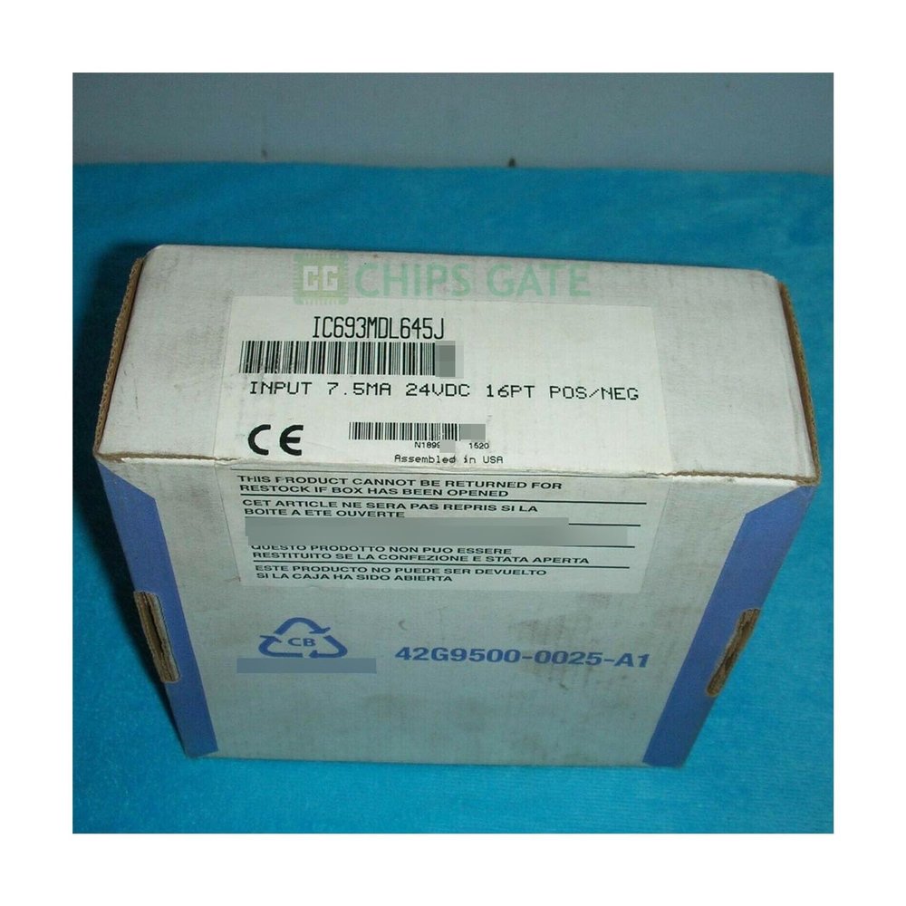 Sealed IC693MDL645J Series Discrete Input Module 24V 16PT New