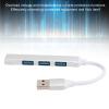 4 Port USB 3.0 Hub, Multiple USB 3.0 Hub, 5Gbps USB 3.0 Splitter Extender for Laptop, PC, Flash Drive, Charging Not Supported view 3