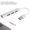 4 Port USB 3.0 Hub, Multiple USB 3.0 Hub, 5Gbps USB 3.0 Splitter Extender for Laptop, PC, Flash Drive, Charging Not Supported view 4