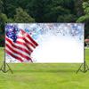 AOFOTO 20x10ft Fireworks American Flag Backdrop Patriotic President's Day 4 of July Independence Day Photography Background USA Veteran Holiday Kid Adults Patriotism Portrait Photo Studio Props Vinyl view 3