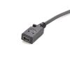 YSJJZRL 27cm Mini Female to Type C Male/90 Degree Angle Type C Male Adapter dapter Converter Charging Cable (Mini Female to 90 Type C Male) view 2