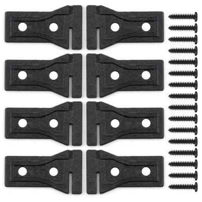 GoolRC Plastic Remote Control Car Door Hinges Kit - AXI03007 - Black - Modern/Contemporary - Unfinished Plastic